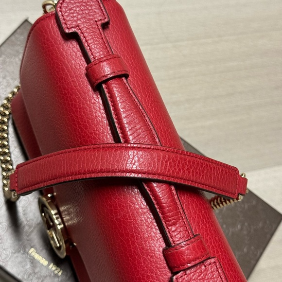 GUCCI AUTHENTIC Interlocking G Satchel - Picture 9 of 16